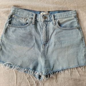 Madewell Momjean short size 27